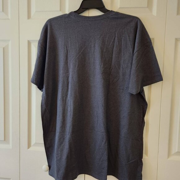 Athletic Works Mens 2XL Tee Breathable Loose Fit Charcoal Grey Heather NWT - Picture 6 of 7